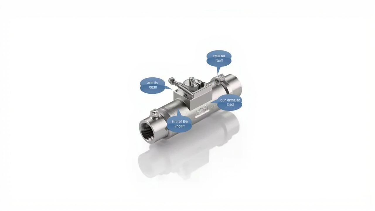 stainless steel three-port bypass valve with lever handle for a water softener system