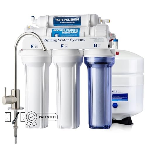 iSpring RCC7-BN 5-Stage Under-Sink Reverse Osmosis System