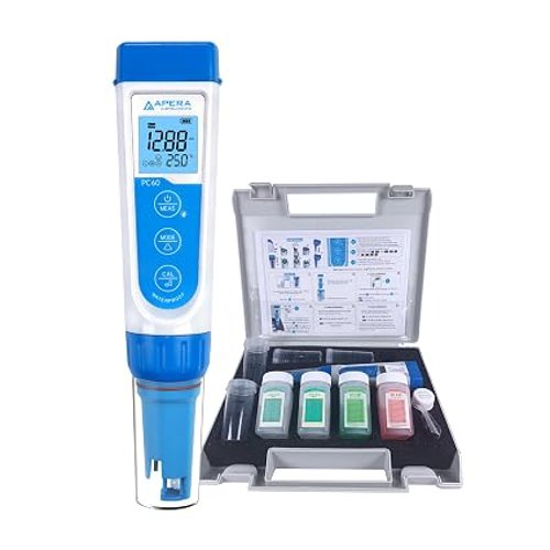 Apera Instruments AI316 PC60 Premium 5-in-1 pH/EC/TDS Tester