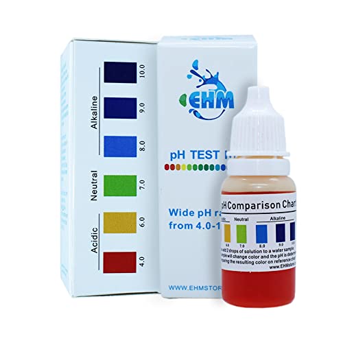 EHM Alkaline pH Test Kit for Drinking Water (Drop Titration)