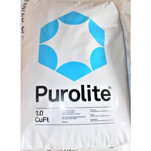Purolite C-100E Cationic Resin Replacement for Water Softener 1 CuFt Bag