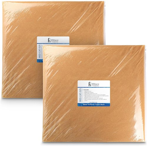 iFilters Water Softener Resin Media Replacement - 1/2 Cubic Foot (CuFt)