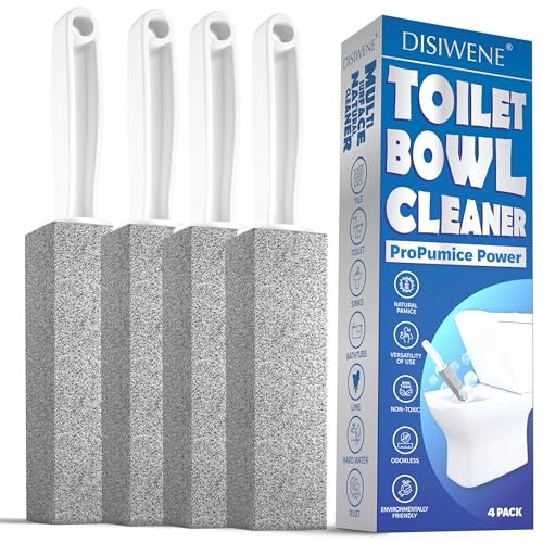 DISIWENE Pumice Cleaning Stone with Handle Toilet Bowl Cleaner