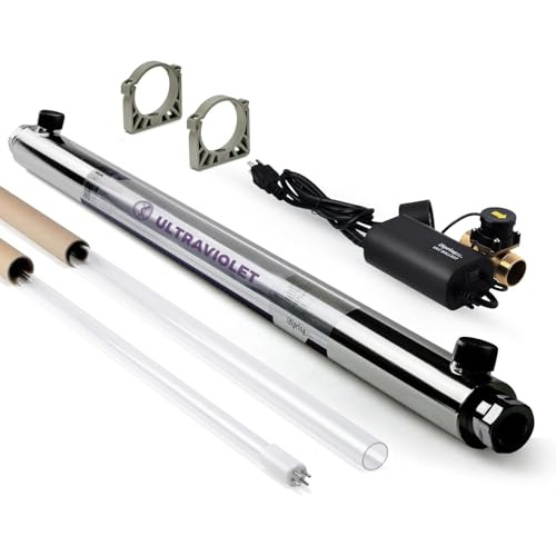 iSpring UVF55FS Whole House UV Water Filter, 12 GPM