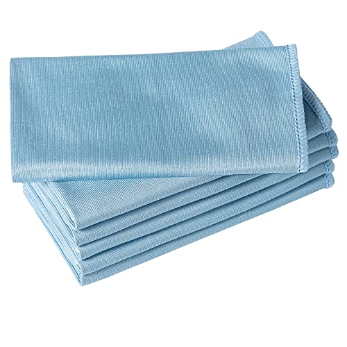 Puomue Microfiber Glass Cleaning Cloth - 6 Pack