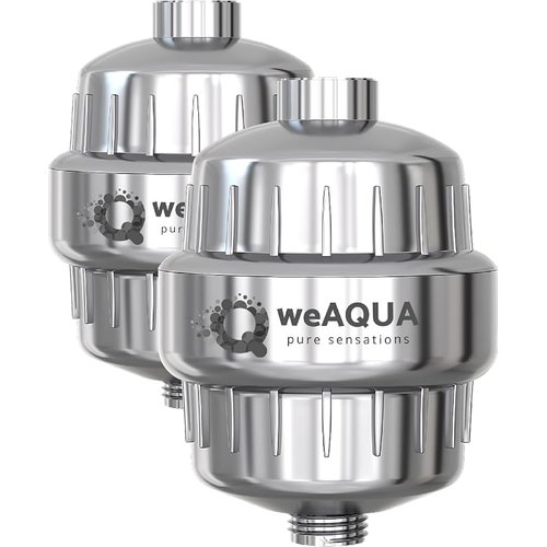 weAQUA Heavy Duty Shower Filter (2-Pack)