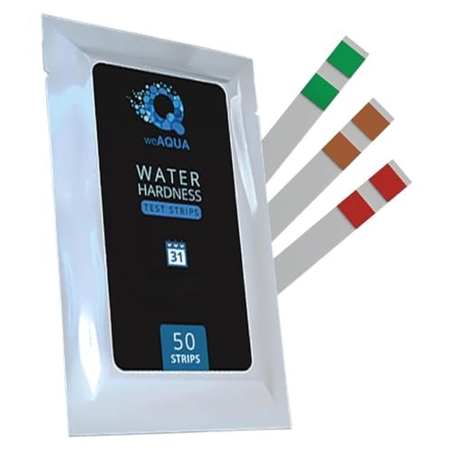 WeAQUA Water Hardness Test Kit — DoubleCheck 50 Strips