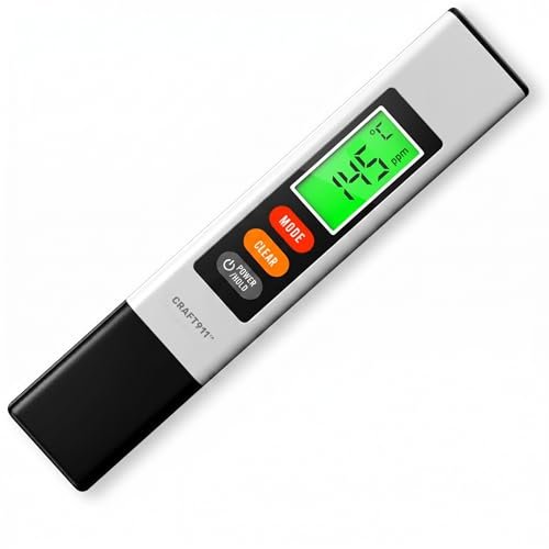 Craft911 Water Tester for Drinking Water — TDS Meter