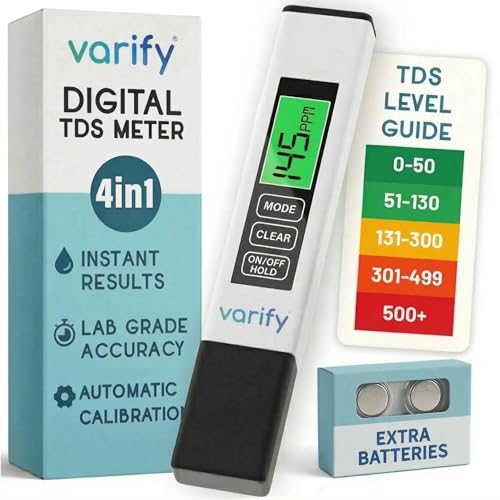 Instant 4-in-1 TDS Meter Digital Water Tester