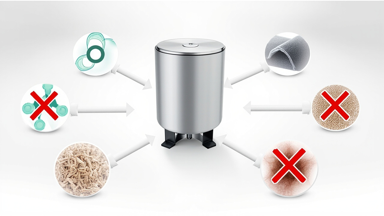 infographic showing contaminants a water softener does not remove including chlorine, lead, bacteria and sediment